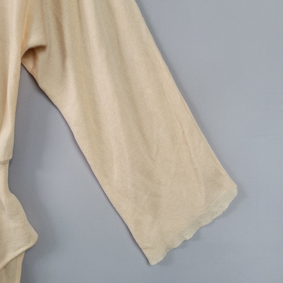 Zara Knit Wide Sleeve Button Front Bodysuit S - Picture 13 of 15